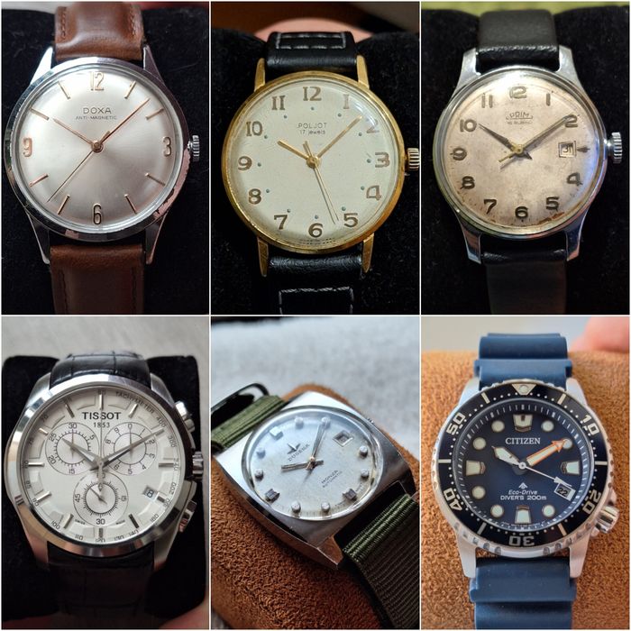 Ceasuri (Doxa, Tissot, Citizen, Poljot, Dugena, Prim)