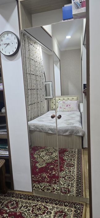 Б/У кровать  155×200 без матраса  с местом для хранения,