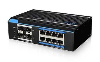 Промышленный управляемый PoE коммутатор UTEPO UTP7308GE-POE