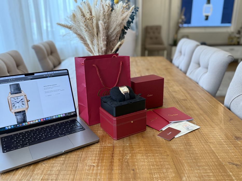 Часы Cartier Santos Dumont