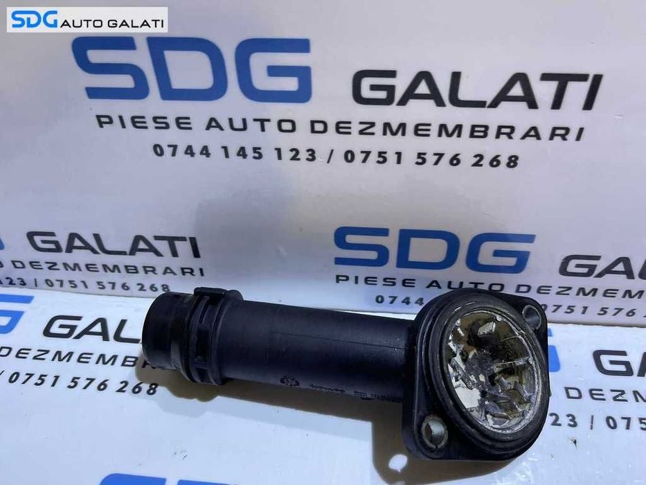 Flansa Corp Carcasa Termostat Audi A6 C5 1.9 TDI AJM AVF AWX 1998 - 2005 Cod 03G121121C 06B121121 038121121B