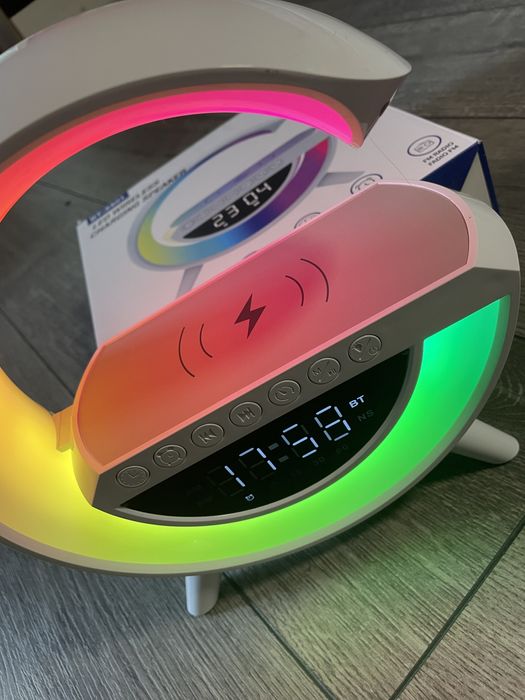 G-smart нощна лампа , зарядно , аларма , часовник , bluetooth колонка