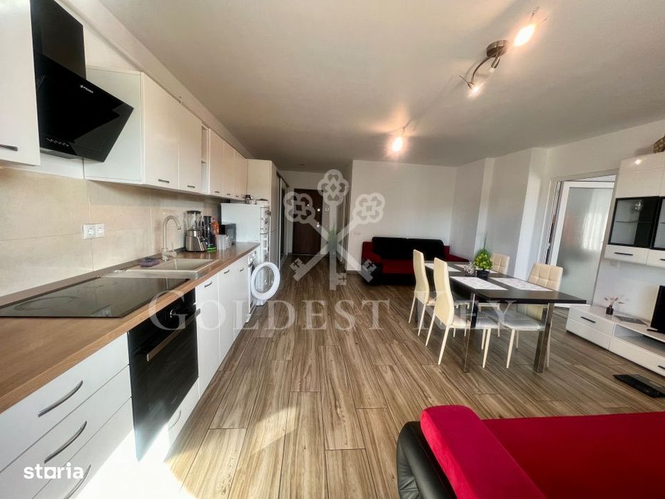 Apartament cu 2 camere, balcon si  parcare subterana