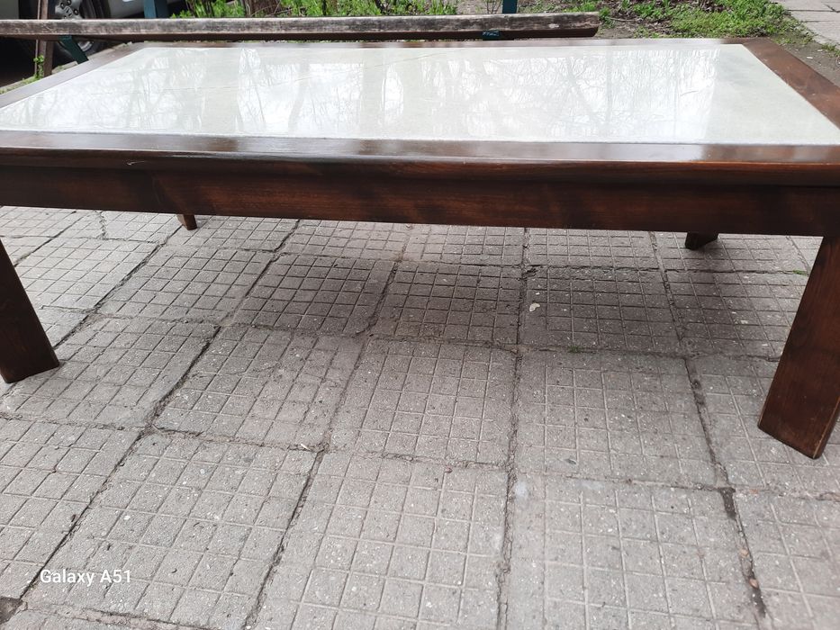Холна маса.мраморен плот