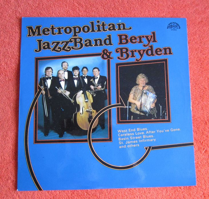 vinil cadou rar Metropolitan Jazz Band &Beryl Bryden Dixieland 1987