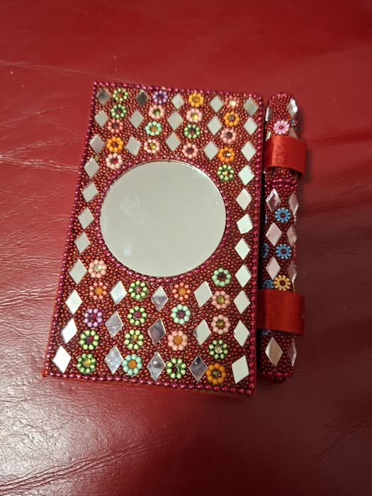 "Carnețel handmade oriental cu pix -vintage Turcia