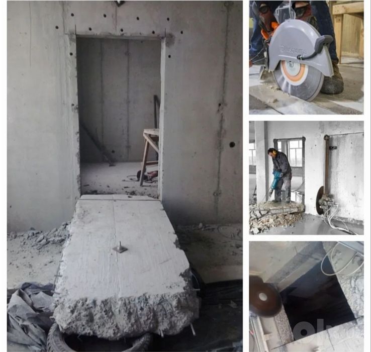 beton kesish_Бетон тешиш_Бетон бузиш_Ешик Фортишка очиш_Бузиш хизмати