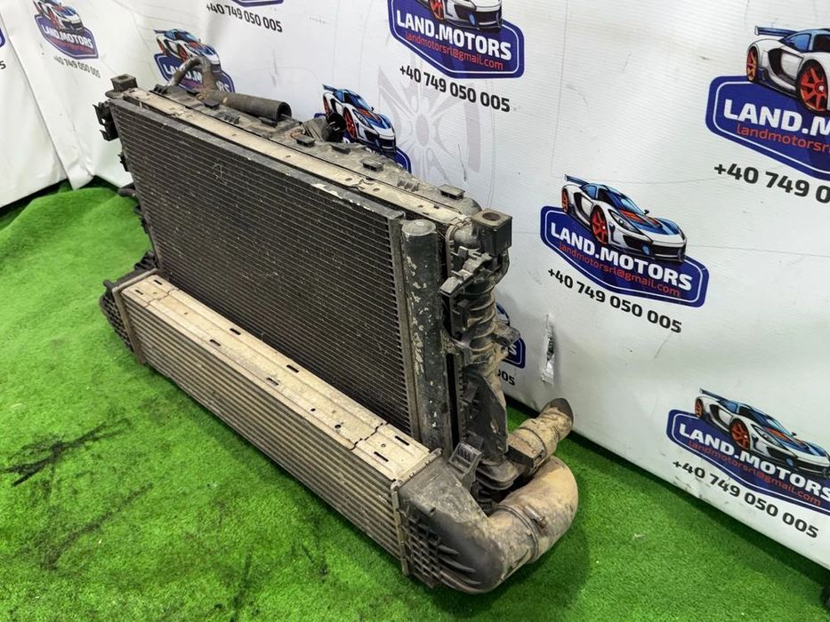 RADIATOR RACIRE AC / INTERCOOLER  / VENTILATOR 2 BUC  FORD FOCUS MK3 2013 1.6 DIESEL Duratorq BREAK COD OEM 2269553 1804847 1830143 2014533 2011-2015