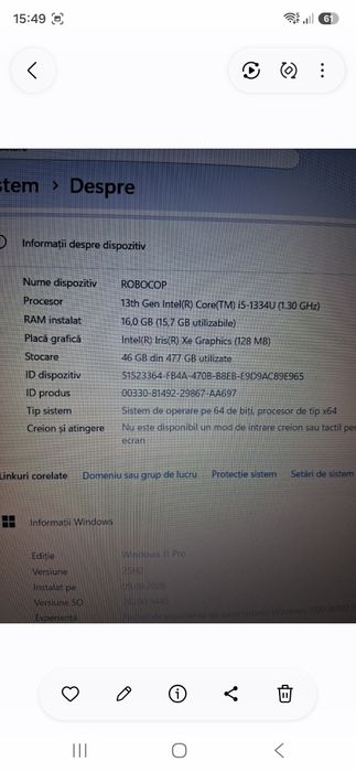 Vând laptop HP i5 nou