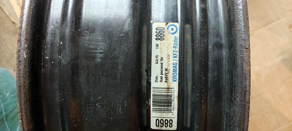 Продам 2 диска железные R15