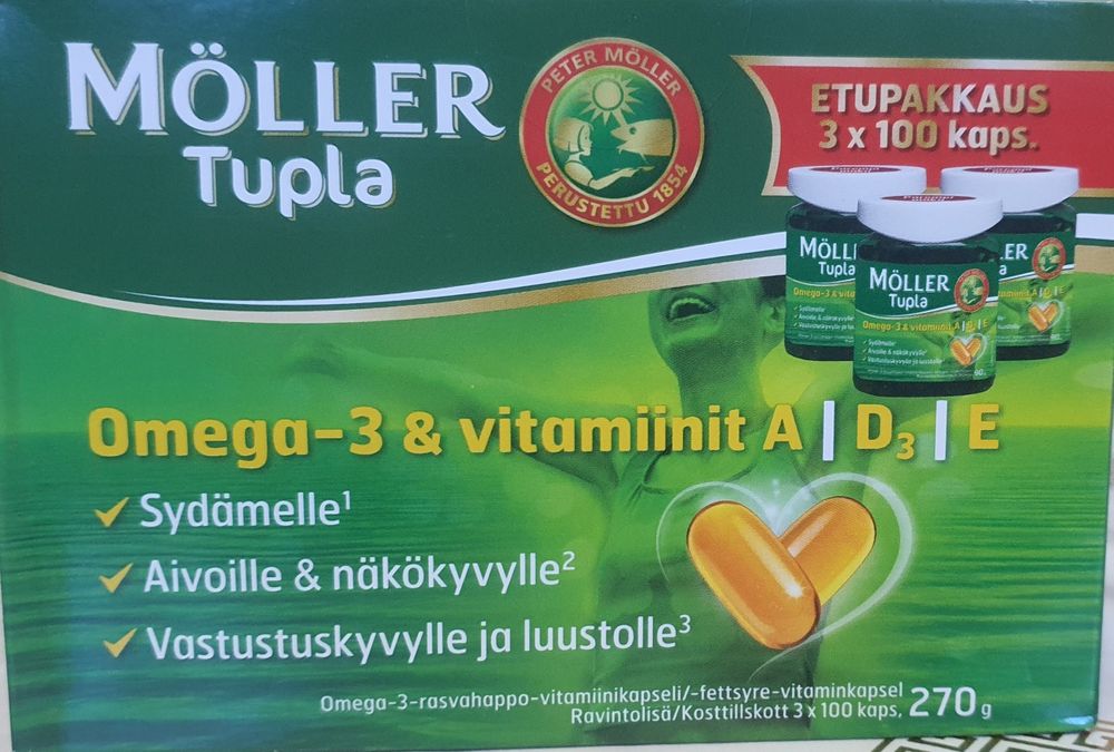 Омега 3  происхождение финландия
