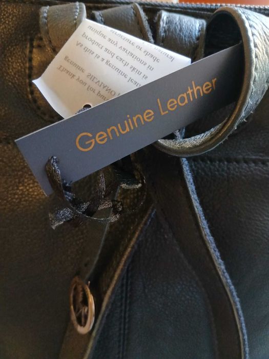 Rucsac piele nou bleumarin