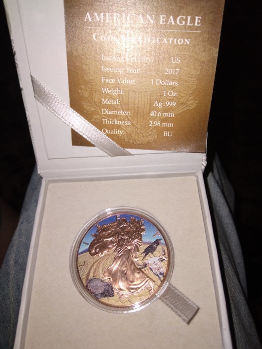 Редки монети златно сребърни със сертификат