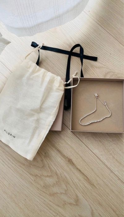 Bratara Pilgrim placata cu argint