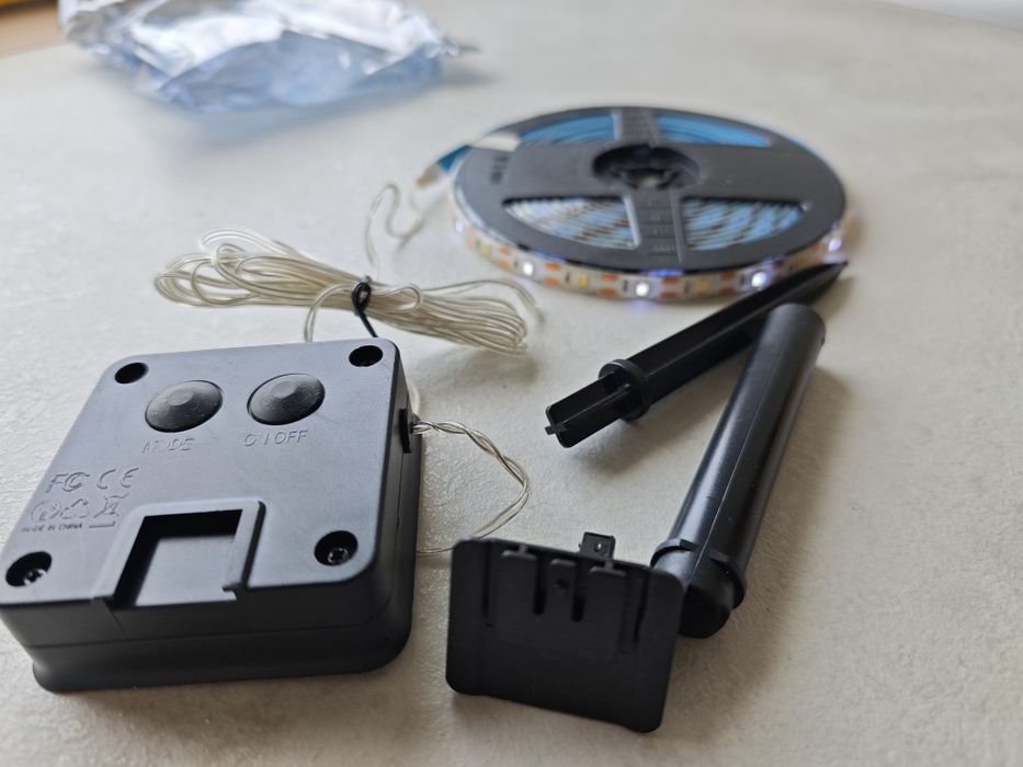 LED лента 5 м. соларно захранване Solar Led