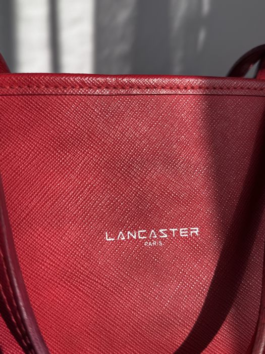 Poseta geanta rosie piele Lancaster