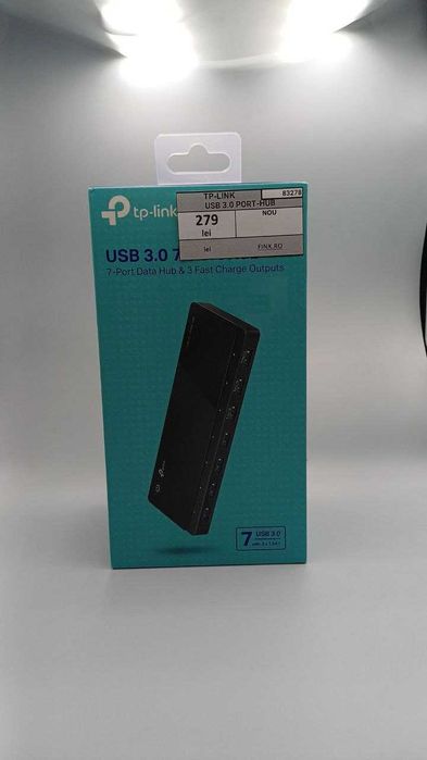 USB Hub TP-Link UH700 / 7 porturi / Garanție 12 luni Cod 83278