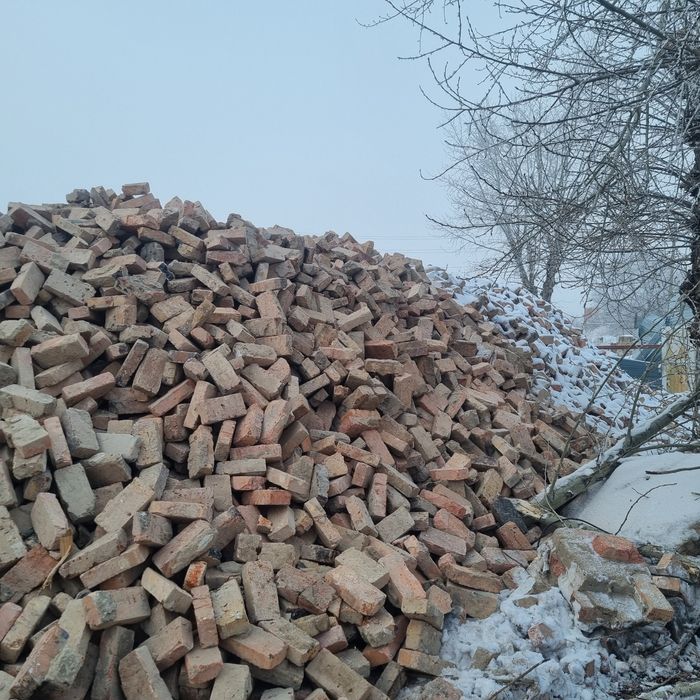 Красный кирпич одинарный