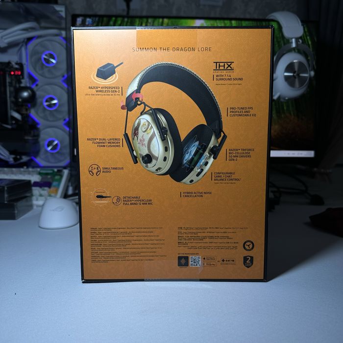 Razer blackshark v3 pro wireless anc dragon lore