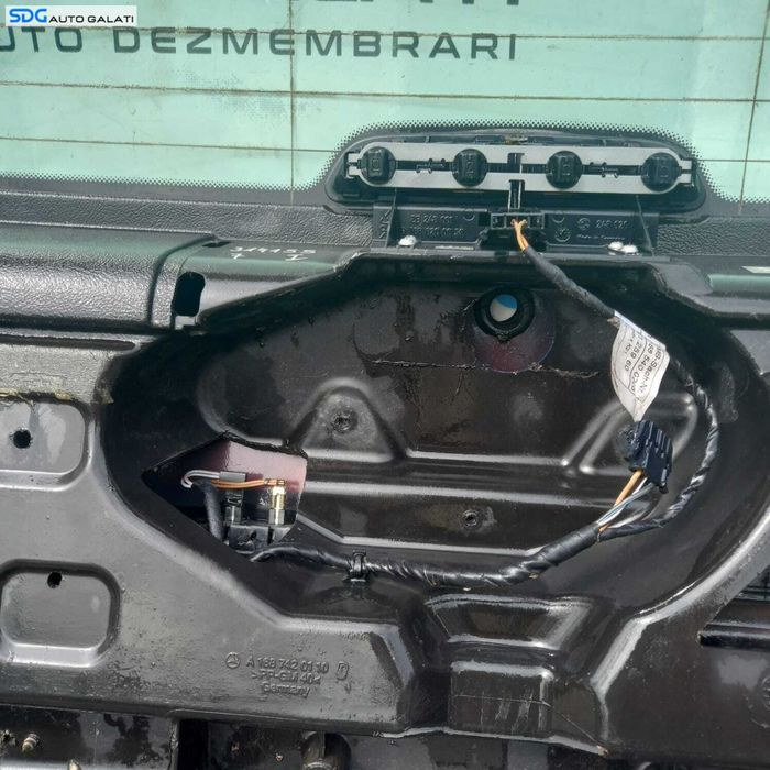 Hayon Haion Portbagaj Dezechipat Cu Luneta Geam Sticla Mercedes Clasa A Class W168 1997 - 2004 [2533]