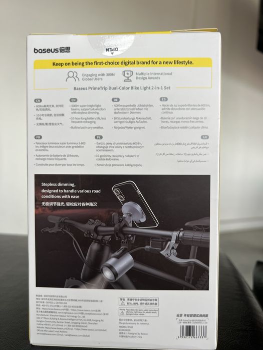 Suport telefon bicicleta Baseus 2 in 1