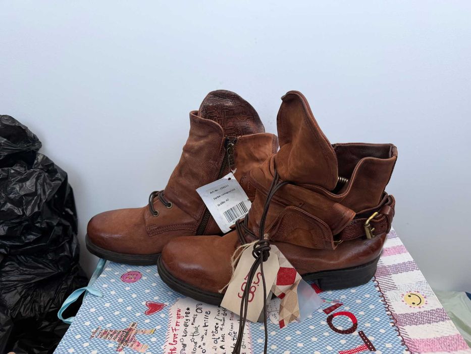 ''As98 ANKLE BOOTS SIMON''оригинални дамски боти 40 номер