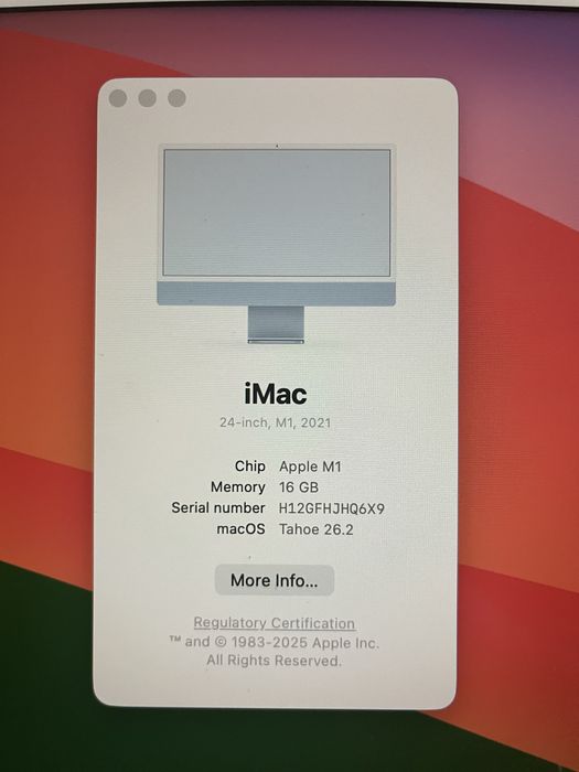 iMac 24” M1 (2021) – Топ състояние