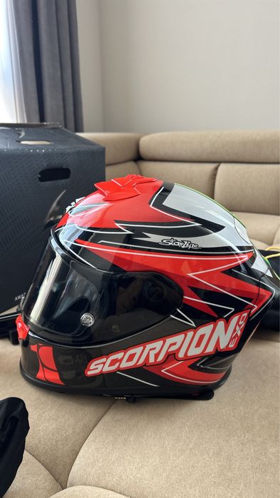 Каска Scorpion Exo-R1 EVO AIR ALVARO (размер М)