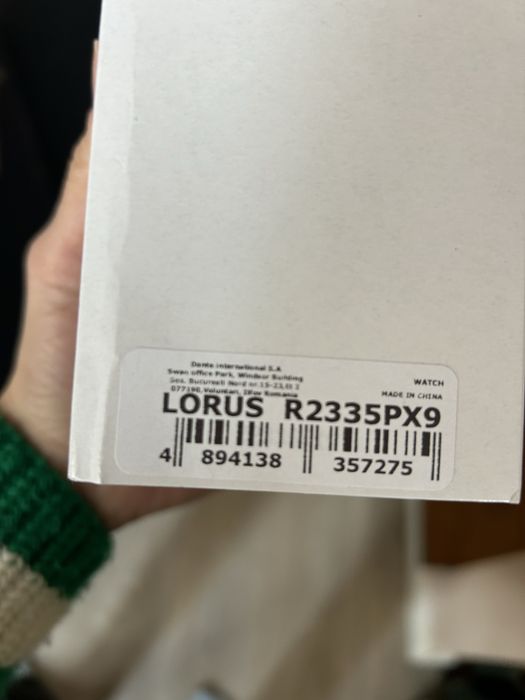Lorus Sports R2335PX9 gri digital