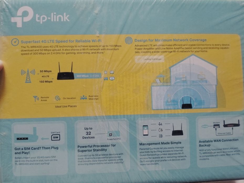 Wi-fi роутер tp-link