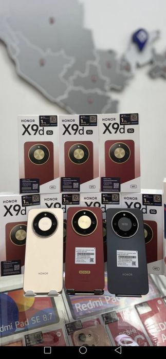 Honor X9d 2026 5g orginal Uzimei 2sim dastavka