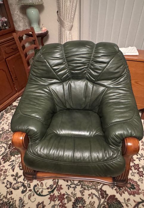 Холна Гарнитура Естествена Кожа