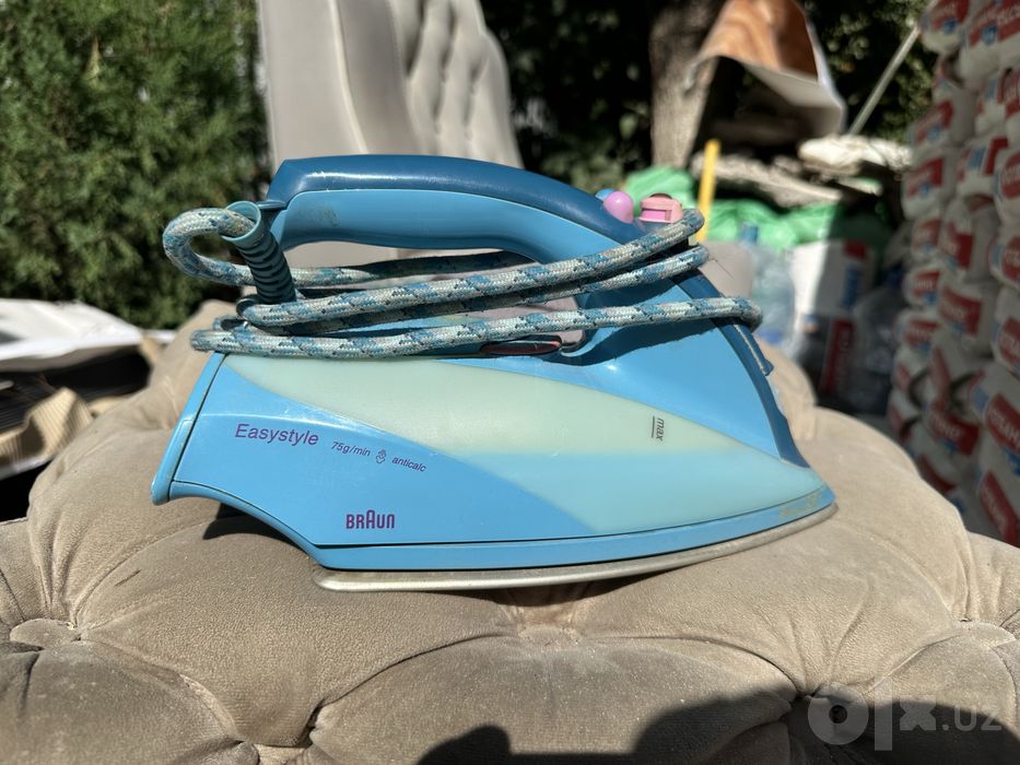 Утюг браун бу в рабочем состоянии