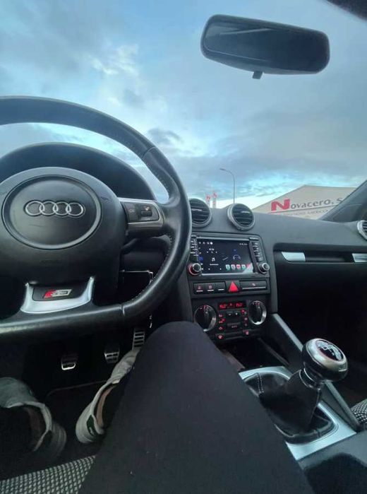 Navigatie Android Audi A3 4GB RAM - Carplay/ Android Auto, QLED, DSP