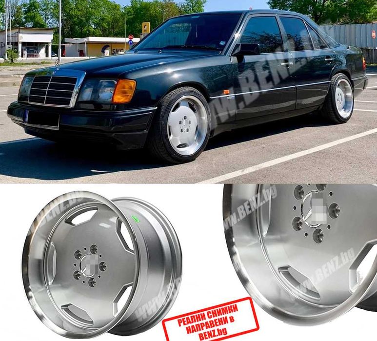 Мерцедес AMG PENTA AERO-style РЕТРО джанти W124, W126, W201, W123, SL