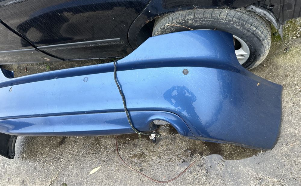 Bara spate Audi A6 C6 4F S-line cu gauri pt senzori de parcare