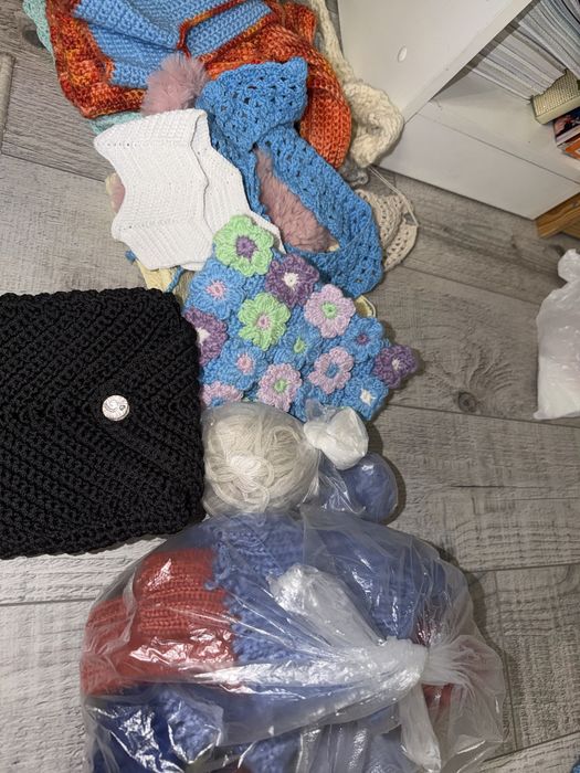 Вязанные изделия, остатки