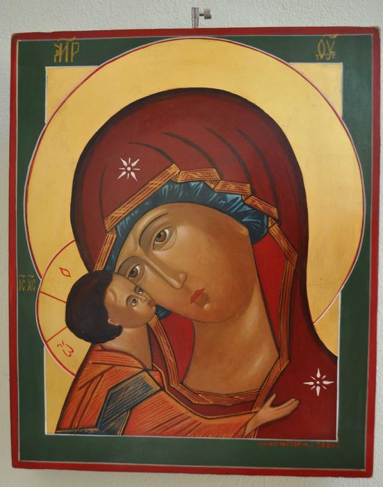 icoana Sf. Gheorghe. 27 x 32