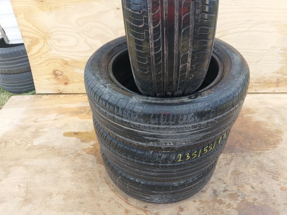125 lei bucata! Set anvelope de vara 225 55 r18 Hankook Optimo