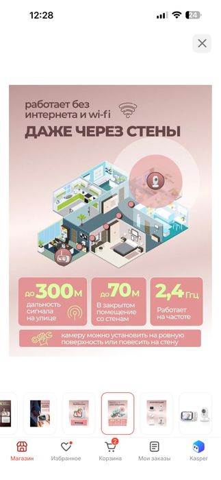Видеоняня без интернета