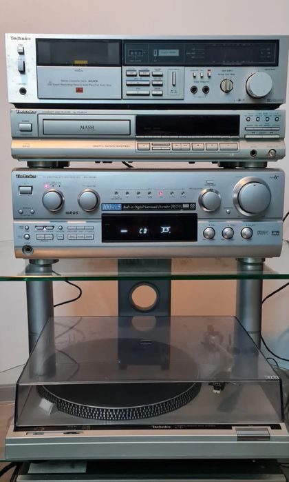 Technics Silver/ Argintiu (Technics, Sony, Pioneer, Kenwood, Fisher etc)