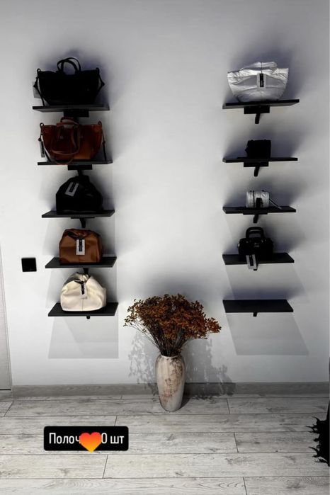 Полочки, рейлы, примерочная