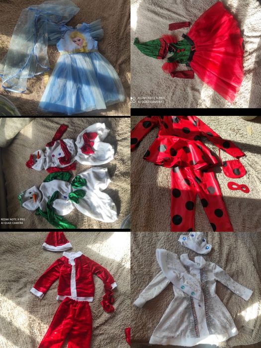 Новогодние костюмы новые