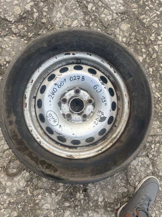 Стоманенa джантa Volkswagen 2K0601027B 6.0" x 15" 5x112 ET 47 ном 26