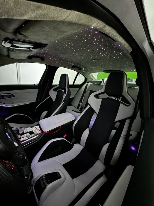 Retapițare plafon/colantari auto/Montaj kit plafon înstelat