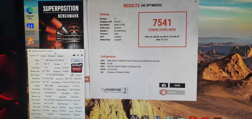 RX 5700XT 8GB XFX Thicc III Ultra