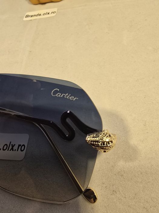 Ochelari de soare Cartier Cobra Green, made in Italy