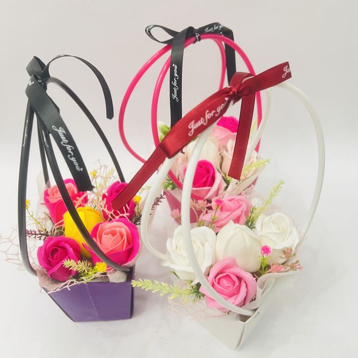 ТОП подарък за всеки повод кошници със сапунени рози и лалета