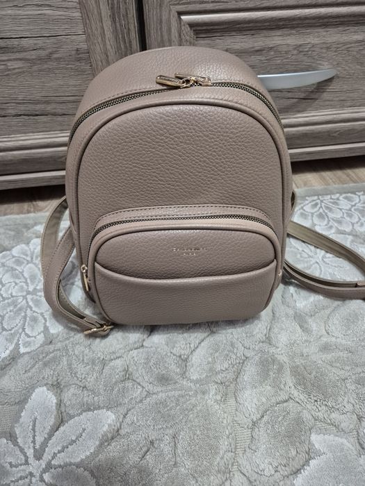 Rucsac David Jones casual Bej