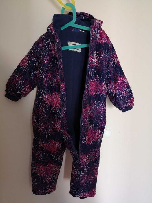 Детски космонавт, размер 98 и ръкавици за сняг Next